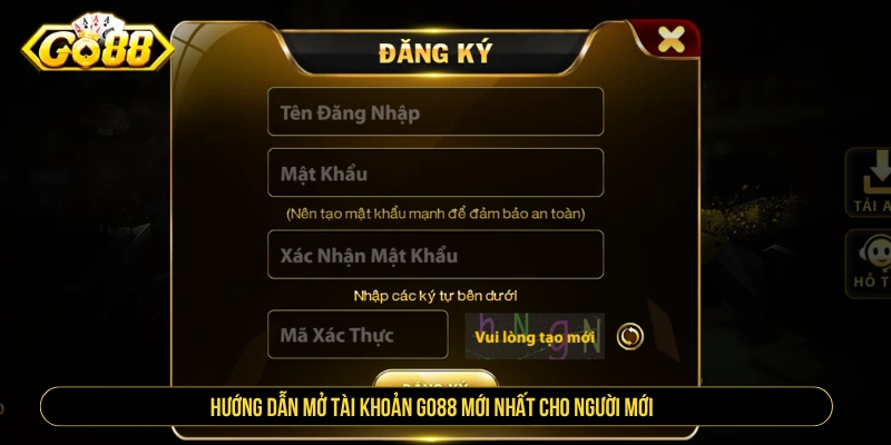 GO88 salt - Cổng Game Go88 Chính Thức, Link Tải Mới Nhất Hướng dẫn mở tài khoản GO88 cho người mới
